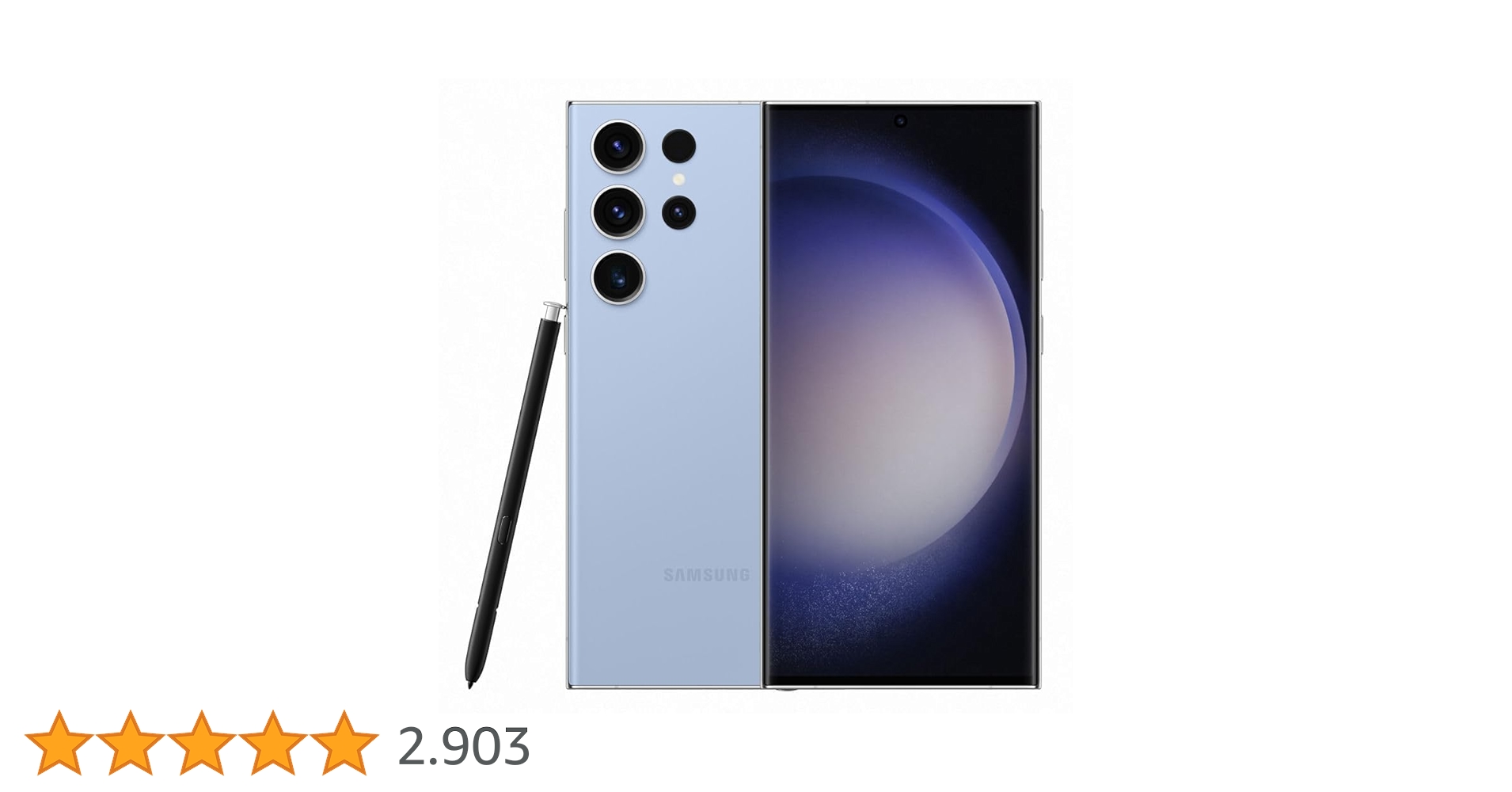 Smartphone Samsung Galaxy S23 Ultra 5G, 256GB, 12GB RAM, Tela