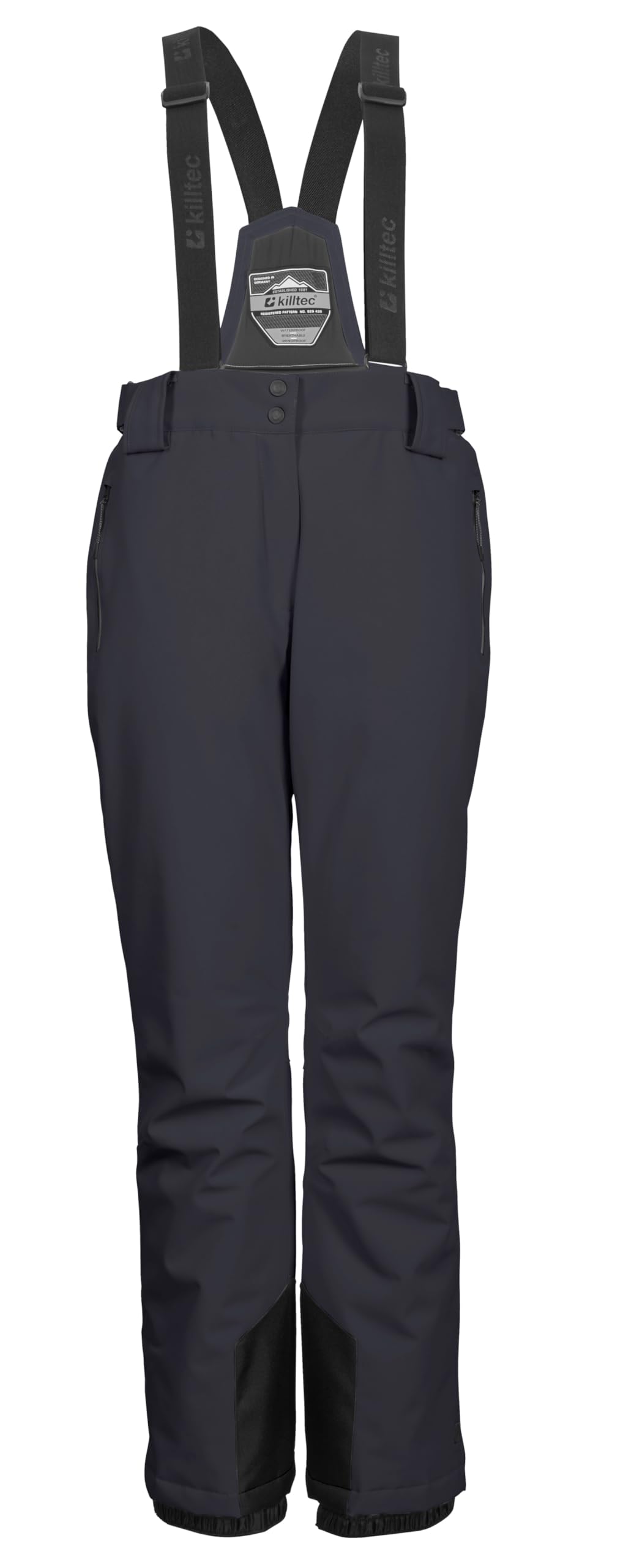Killtec Damen Skihose/Funktionshose mit abnehmbaren Trägern, Kantenschutz und Schneefang Ksw 249 Wmn Ski Pnts_erielle