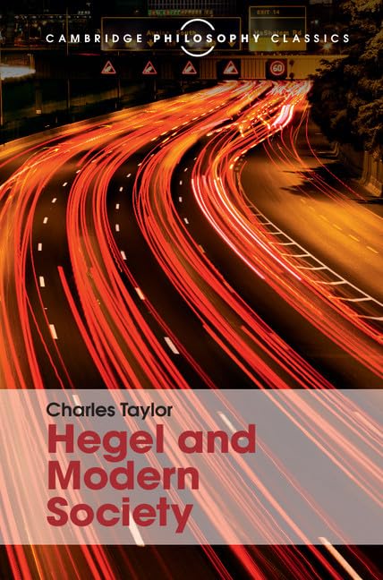 Hegel and Modern Society (Cambridge Philosophy Classics)