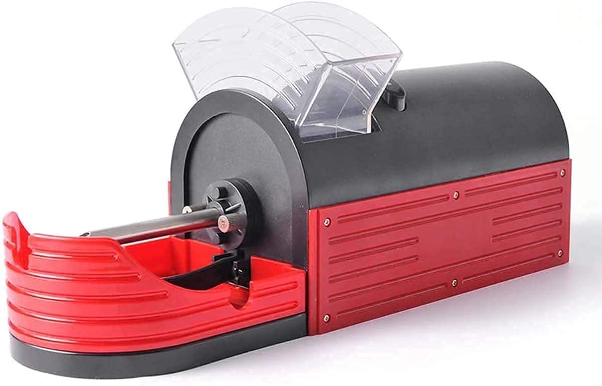 Rullo per Sigaretta elettrica, Set di Pipe for Tabacco, Macchina for arrotolare Le Sigarette Automatica e Facile, Strumento Portatile for Fumare, iniettore di Tabacco