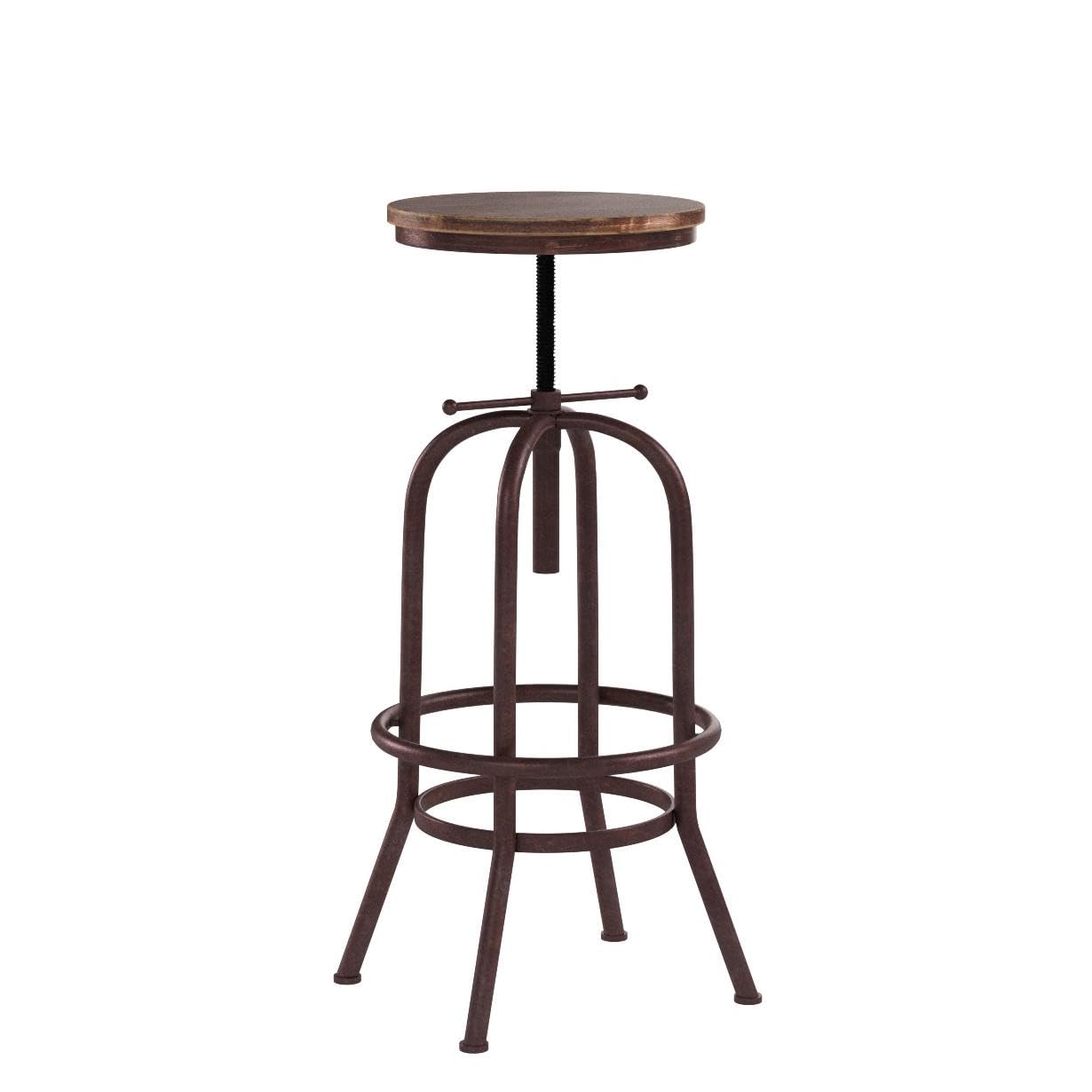 Amazon.com: 26 inch-32 inch Vintage Industrial Bar Stool-Metal