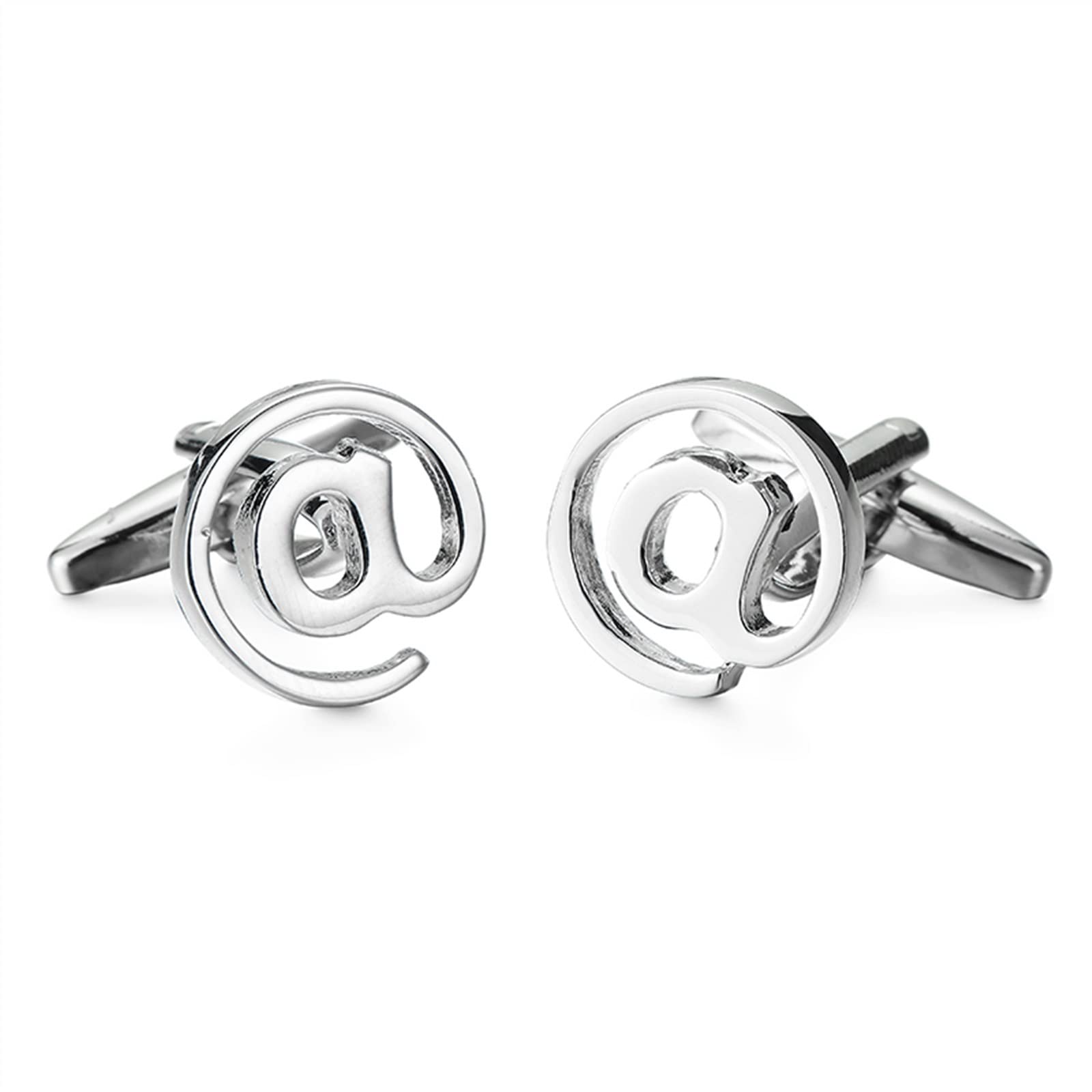 Anzug-Manschettenknöpfe Metall-Manschettenknöpfe, handgeschnitzte Manschettenknöpfe, golden, silbrig, schwarz, Manschettenknopf, erfolgreiche Männer, Schmuck, Geschenk (Metal Color : 3)