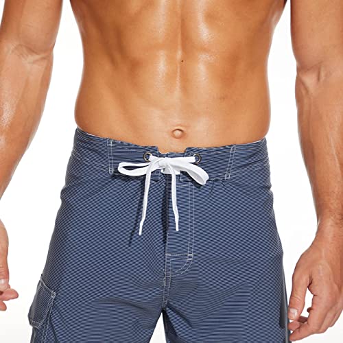 Ellees Mens Swim Trunks Hawaiian, Men's Swim Trunks Quick Dry Beach Shorts With Pocket And Mesh Lining Athletic Swimwear #TOP4