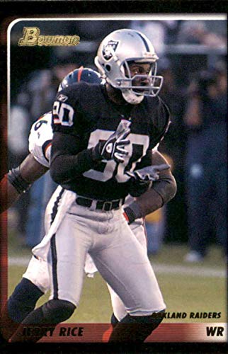 2003 Bowman #95 Jerry Rice - Oakland Raiders