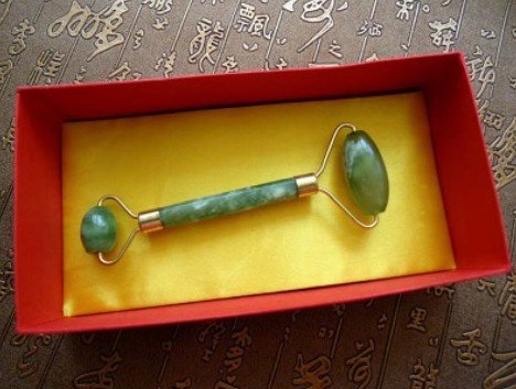 Sleep & Wellness Premium Anti-Aging Jade Roller for Facial Massage Therapy - 100% Natural Double Jade for Face Slimming, Rejuvenation, & Beauty
