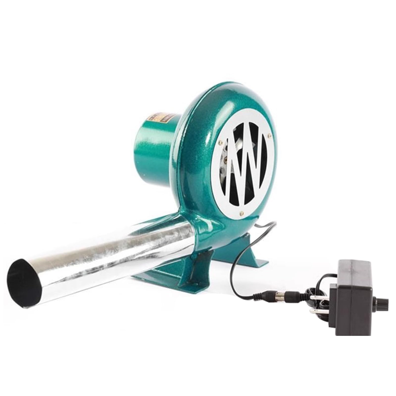Dmuchawa do pieca, 60 W, 80 W, 100 W, dmuchawa do pieca na drewno, z kanałem powietrznym i regulatorem prędkości, do grilli na zewnątrz, do gotowania na kempingu, pieca na drewno,