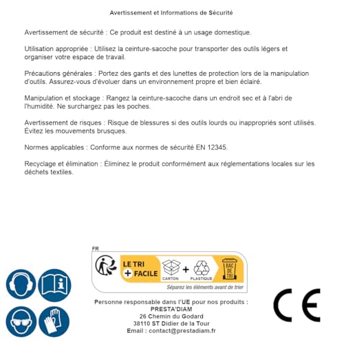 Silverline Ceinture Sacoche Caoutchouc - vue 5