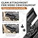 WARRIORLAND IWB Kydex Holster Fit for Springfield Echelon 4.0C / 4.5F – w/Optic Cut & Concealment Claw, Appendix in Waistband Concealed Carry, Adjustable Cant & Retention, Right Handed