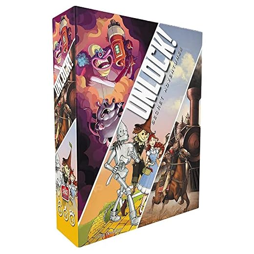 Space Cowboys ASMSCUNLOCK01EN Unlock 3! Secret Adventures - Escape Room Game - Multi-Colour