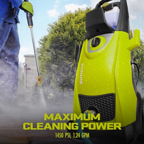 Sun Joe SPX3000 14.5Amp Electric High Pressure Washer, Cleans Cars