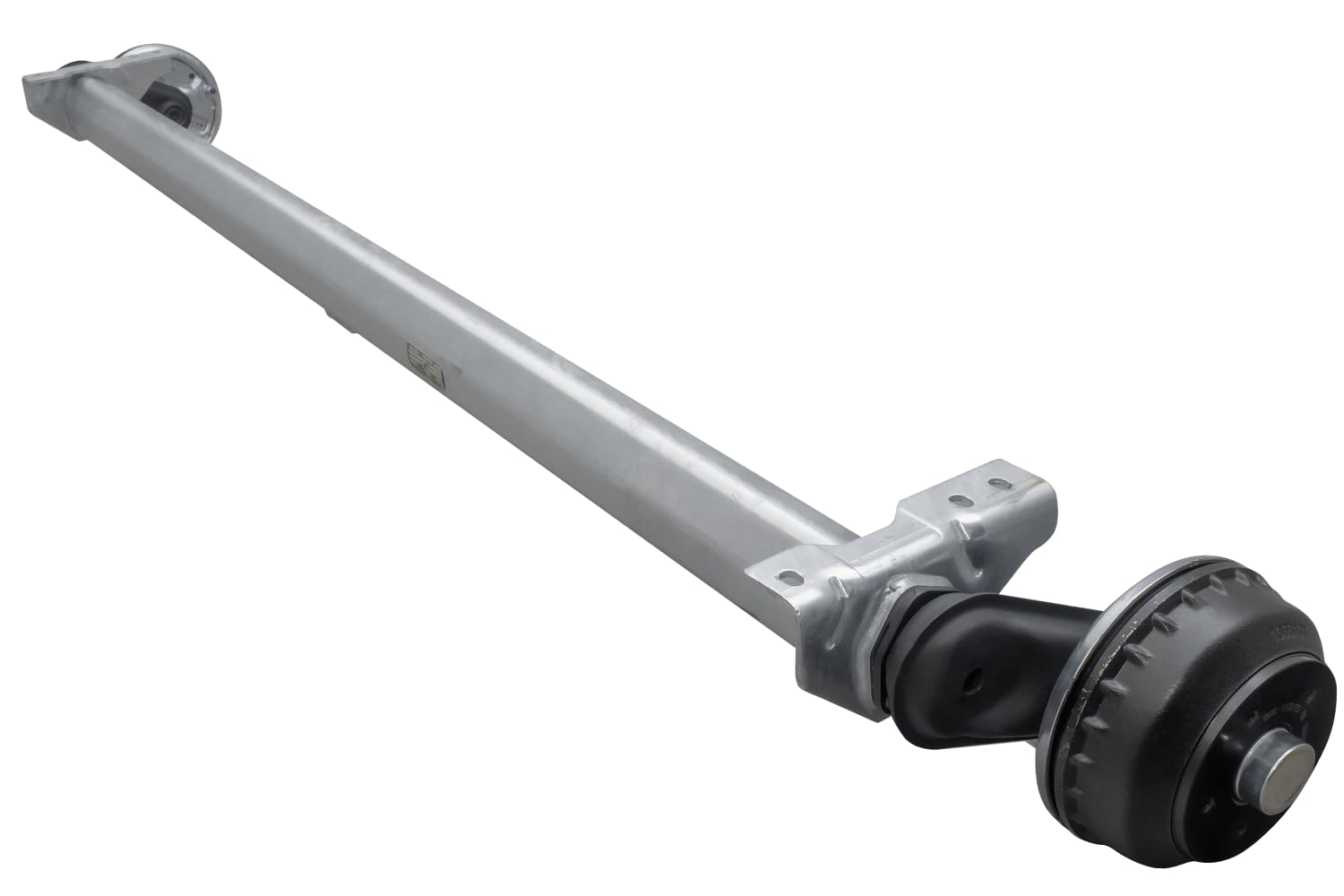 AL-KO Eje Frenado para Remolque Compact 1350 kg, Suspensión Independiente, Montaje 1900 mm y Bujes 2350 mm, Patrón 5x112 para Grúas y Plataformas Pesadas
