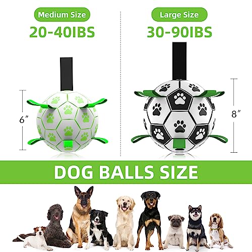 Qdan Glow In The Dark Dog Toys, Interactive Light Up Dog Balls thumb #7