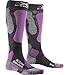 X-SOCKS Ski Touring Silver 4.0 Women Chaussettes de ski Femme Anthracite Melange/Magnolia FR : M (Taille Fabricant : 39/40)