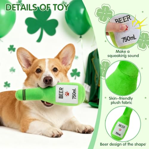 Disfraz Día de San Patricio para Perro Mediano y Pequeño miniatura 3