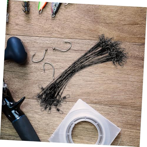 LIOOBO 50pcs accesorios para pesca profesionales miniatura 6