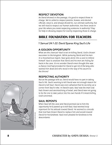 Character by God's Design: Volume 3: 13 Lessons on Respect, Stewardship and Perseverance (Volume 3) - Image 5