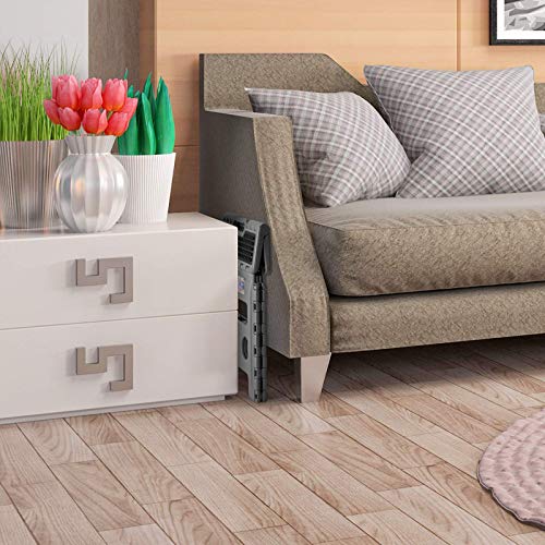 Delxo Folding Step Stool - 13 inch Height Premium Heavy Duty Foldable Stool for Adults, Kitchen Garden Bathroom Stepping Stool (1 Pack)