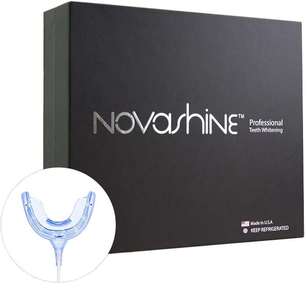 Novashine Teeth Whitening Kit Advanced Blue LED Kit for Him