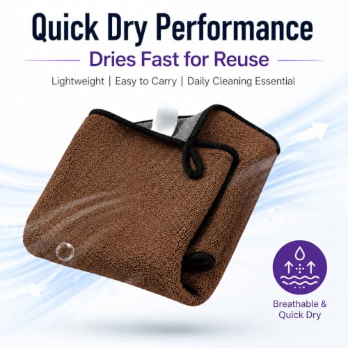 Image of RD TREND Microfiber Cleaning Towel 2 Pc | 40x60 cm| 500 GSM