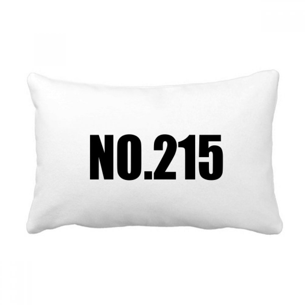 Coussin lombaire 16x24 oreiller de décoration canapé salon motif multicolore Chanceux Numéro 215