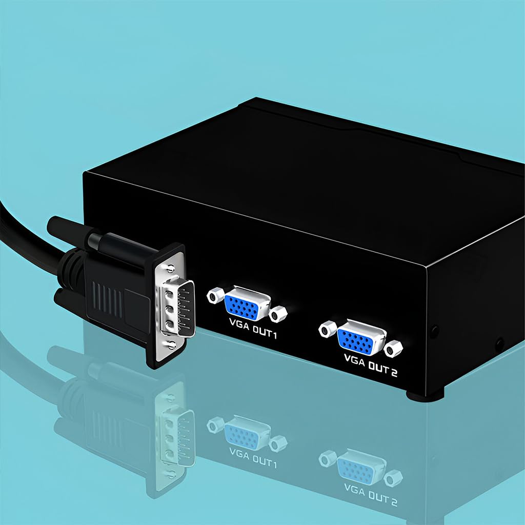 Retoo Cavo DVI-I a VGA 24+5 Dual Link, Lunghezza 1,5m, Interfaccia Maschio-Femmina, Connettori Placcati Oro, Ideale per Monitor CRT, Laptop, PC, Segnale FHD
