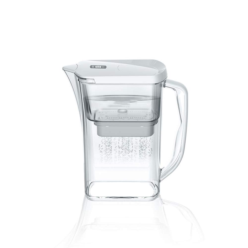 Cool Water Filter Jug 3.2L with 1 X AFC Filter Cartridges, Smart Filter Replacement Reminder, Food Grade Material, 5 Stage Filtration System