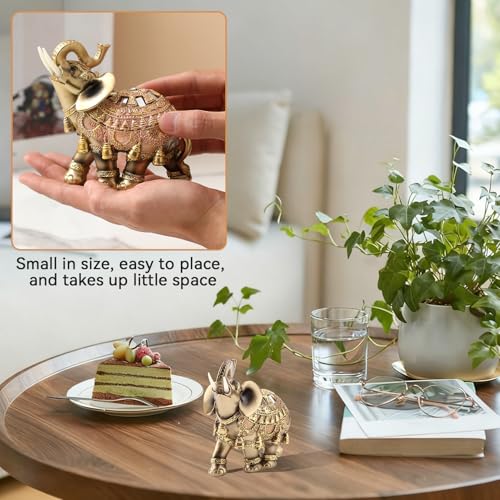 Figura Elefante de Resina para Decoración Hogar miniatura 3