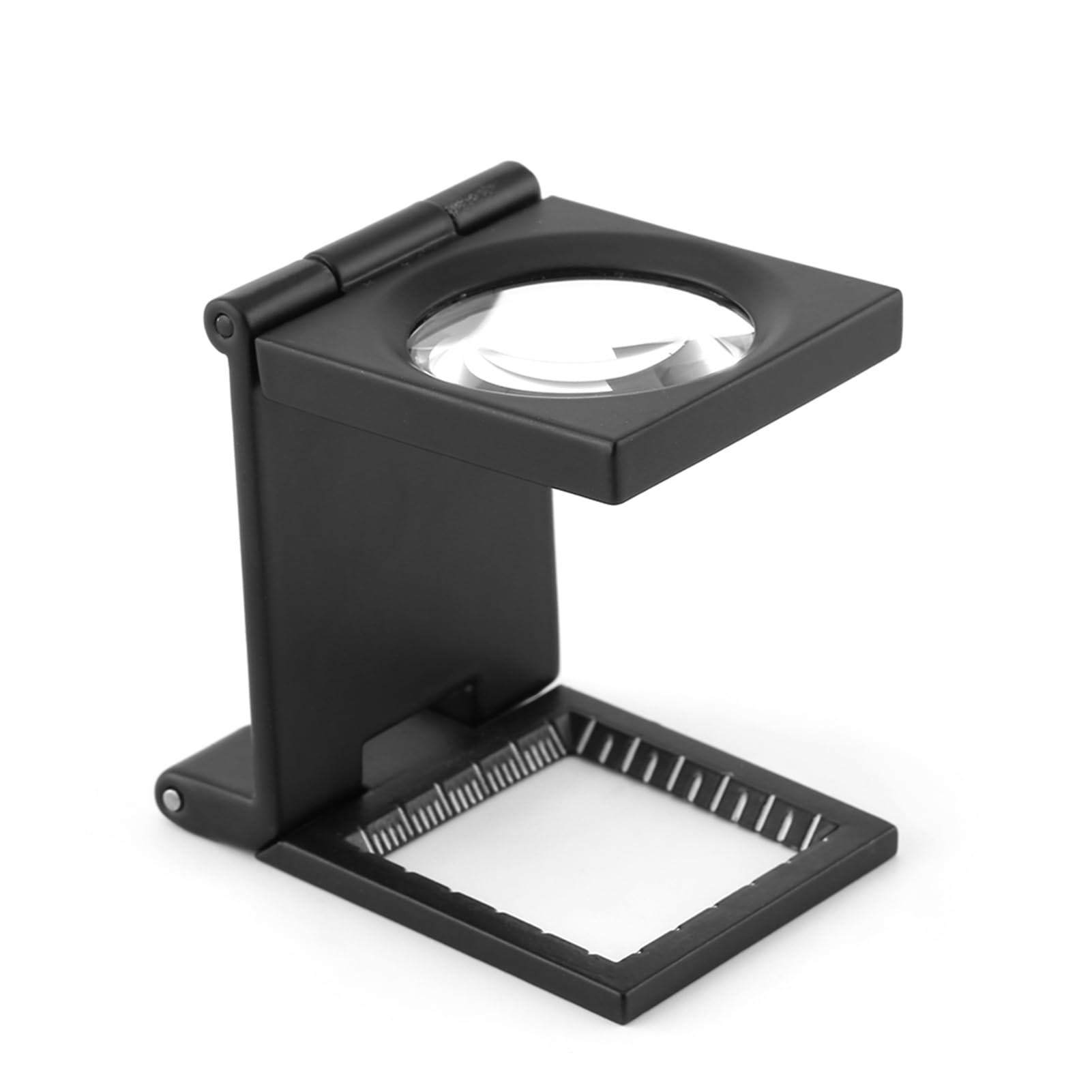 Zinc Alloy 10X Magnifier by with 28mm ThreeFolding, Includes Scfor Optiand Use