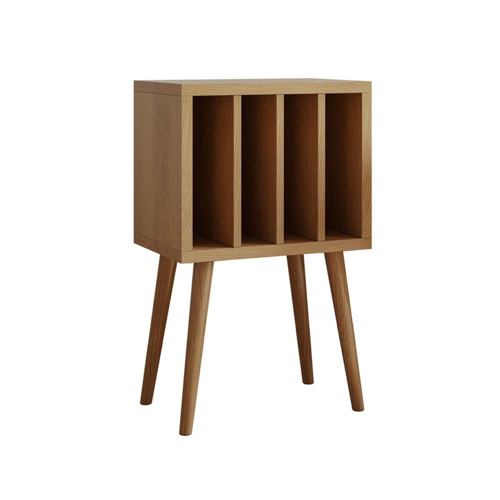 WQQYU6HKF CD Case Wooden Vinyl Record Cabinet Retro Sofa Sideboard Floor Small Bookcase Disc Holder