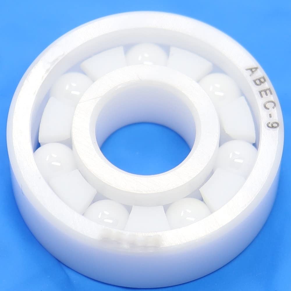 JEEFUSE MR126 Full ZrO2 Ceramic Ball Bearing (2 PCS) 6 * 12 * 4mm ABEC-9 ZRO2 Zirconia Ceramic Ocean Fishing Reels Miniature Ball Bearings