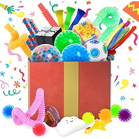 ZaxiDeel Fidget Toy Set, A Surprise Gift Box for Boys and Girls, Sensory Fidget Toys Set for All Needs Cover