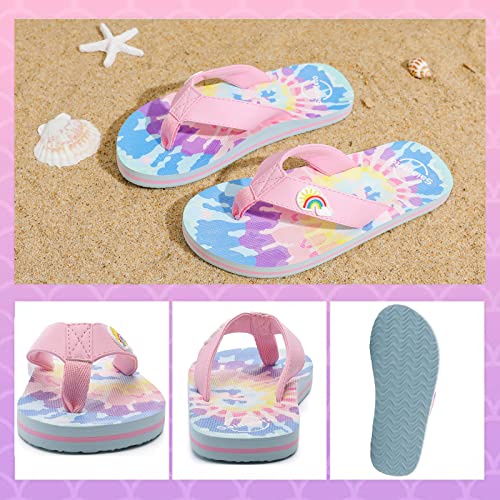 Image of Saidoteto Boys Girls Flip Flops Child Summer Slip-on Thong Sandals Beach Pool Water Shoes(Little /Big Kid)