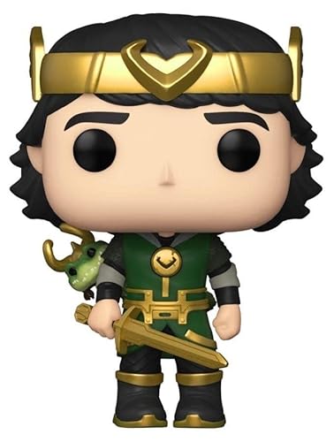 Funko Pop Marvel: Loki - Kid Loki, Multicolor, 3.75 Inches #TOP2
