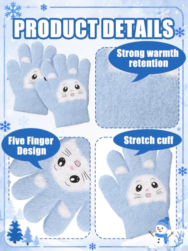Image of Syhood 5 Pairs Kids Winter Gloves