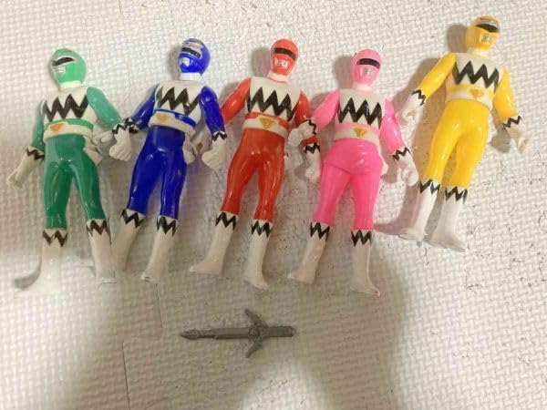 Amazon.co.jp: TF玩 二拾二21 スーパー戦隊 ソフビ フィギュア