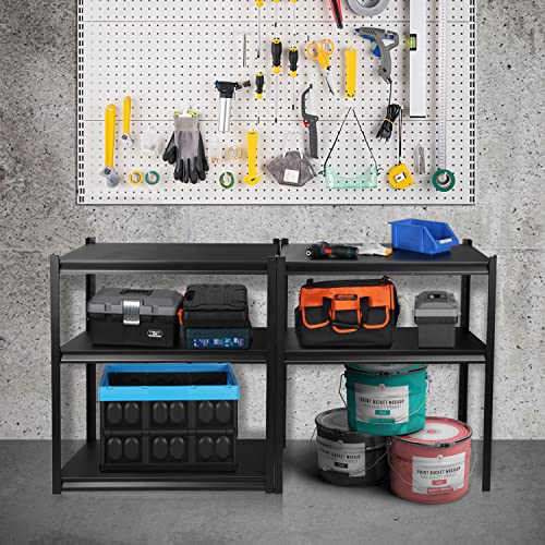 Pachira E-Commerce 72" Garage Shelving Heavy Duty, 5-Tier Metal Storage Shelves Adjustable Kitchen Shelf, Living Room Bookcases, 31.5" W X 16.5" D X 72" H #TOP7