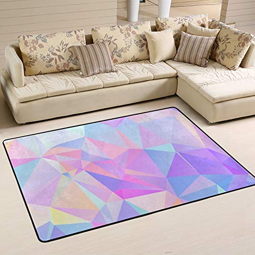 Tapis en velours corail épais violet de haute densité CHEHONG - 6
