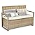 YITAHOME 70 Gallon Outdoor Storage Bench, All-Weather PE Rattan Deck Box, Wicker Storage Seat Box for Patio Furniture, Outdoor Cushions, Pool Storage and Garden Tools - Beige