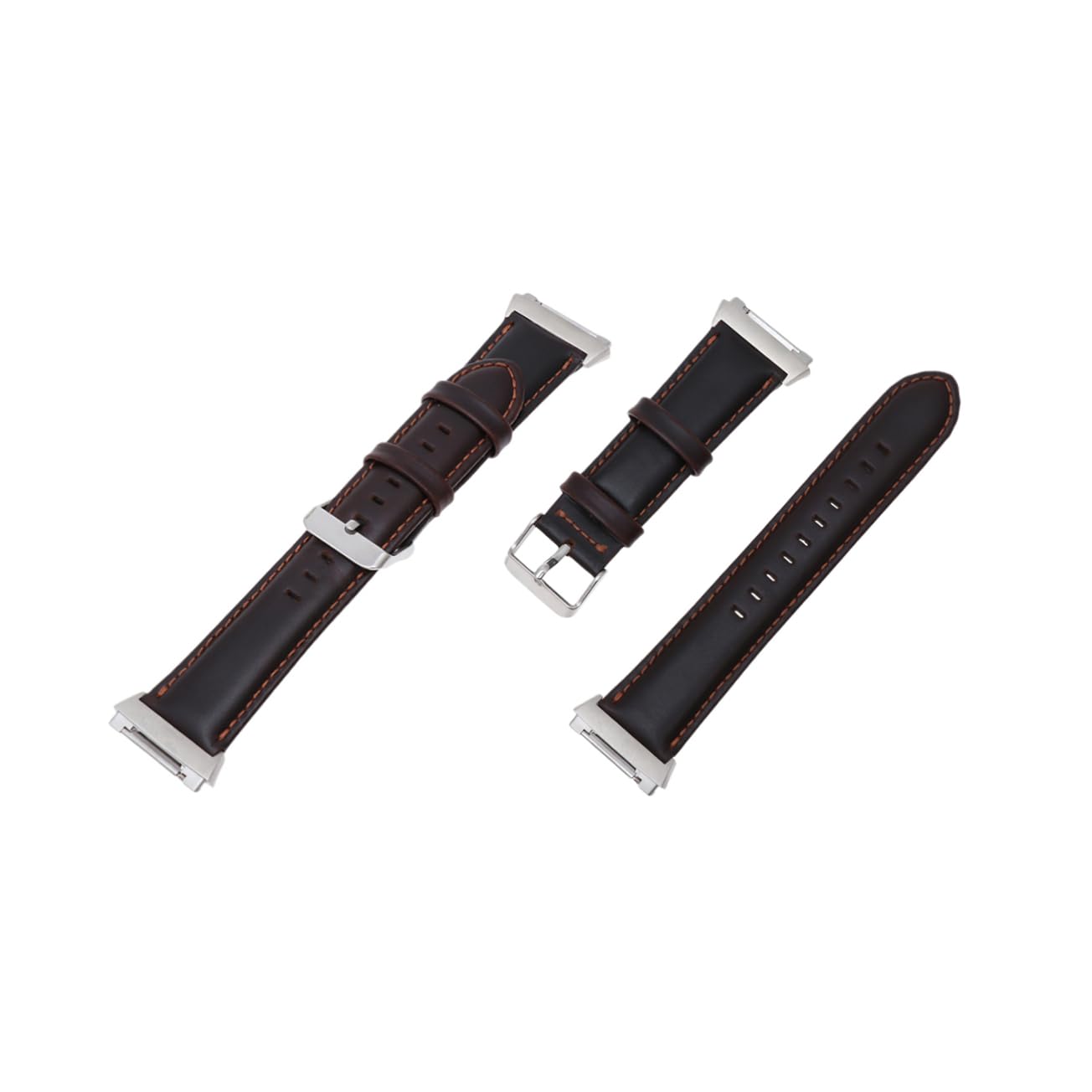 Correa de cuero café Artibetter para reloj Ionic con pulsera ajustable 8