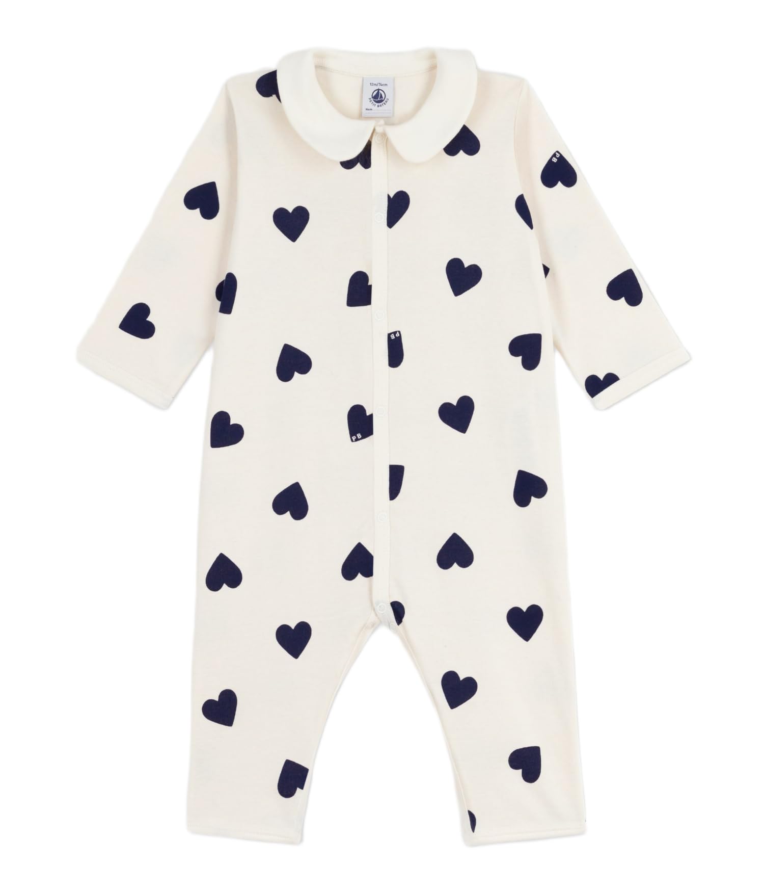 Petit Bateau Pyjama Bébé en Coton sans Pieds Imprimé A0e7z01 Vêtements Nuit Mixte bébé (Lot de 1)