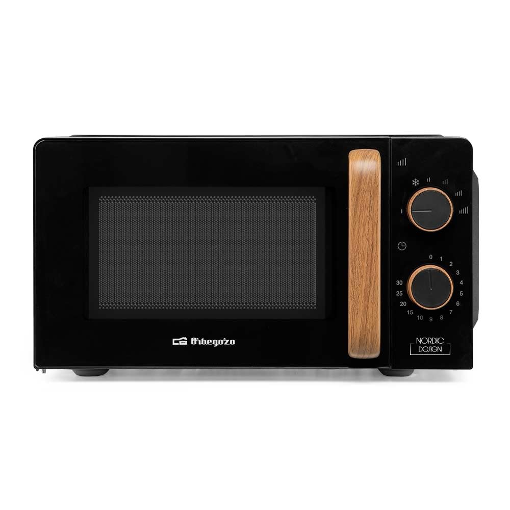 Microondas ORBEGOZO MI2120 Negro Nórdico 20L