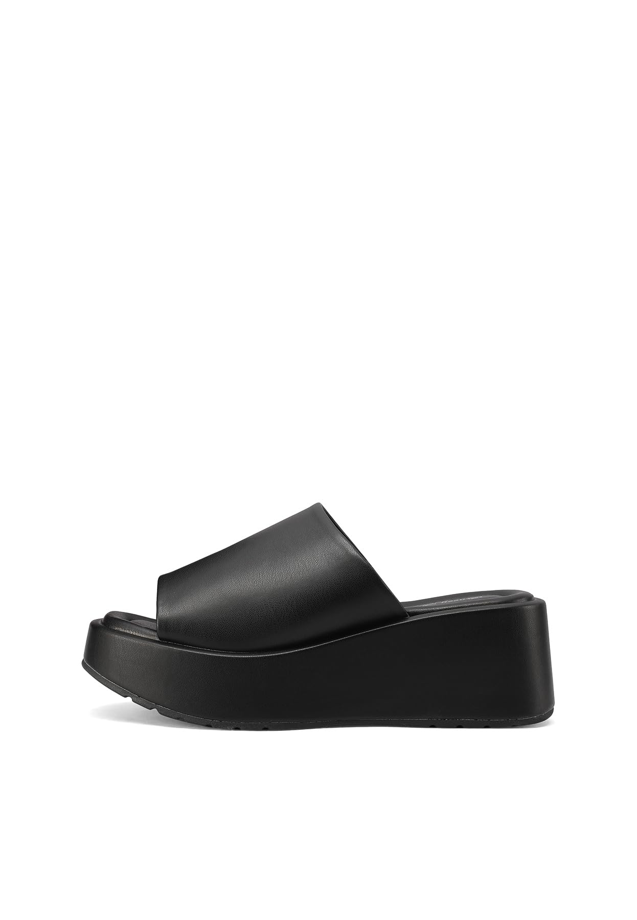 QUEEN HELENA Ciabatte Alte Platform con Zeppa con Sottopiede Ortopedico Donna BZ404