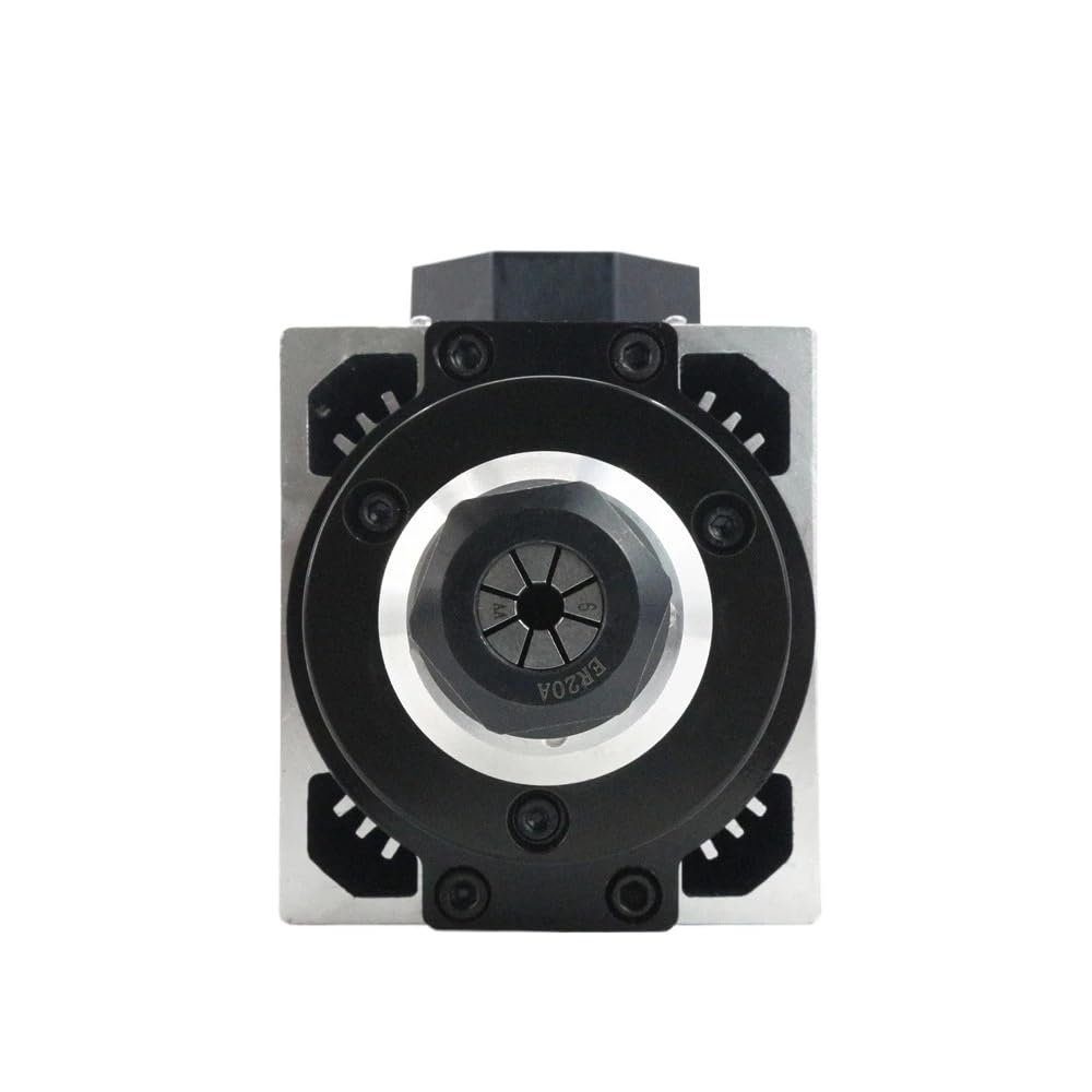 Quadrato 300Hz del motore mandrino raffreddato ad aria di di 3KW ER20 for la fresatrice 'incisione del router di lavorazione del legno(3KW 220V)