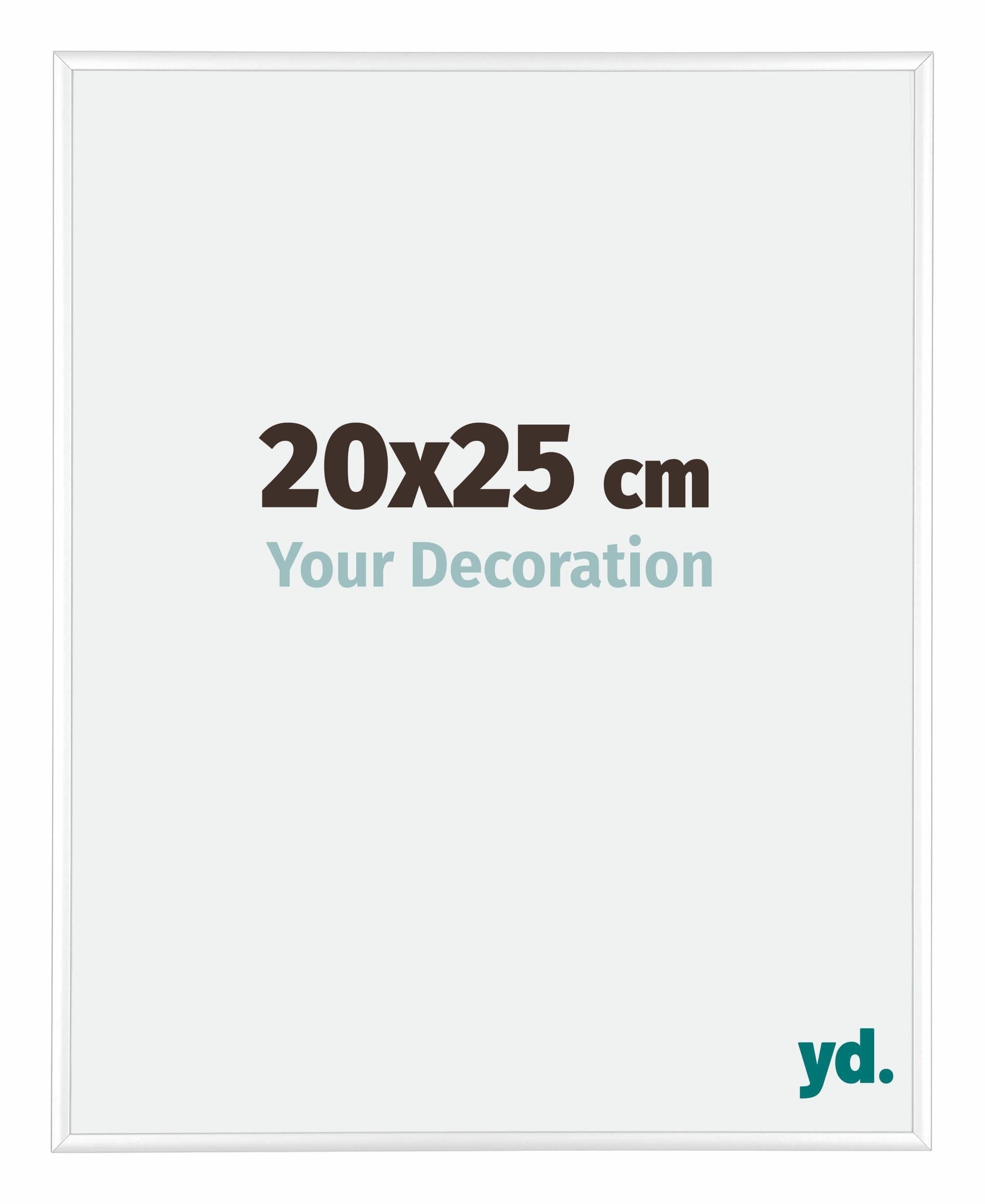Your Decoration - Picture Frame 20x25 cm - White High Gloss - Decorative Wall Frame in Aluminium with Antireflection - Frame 20x25 - Kent โ image 1
