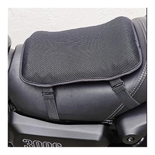 Couvre selle en nid d'abeille amortissement et confort supérieur moto