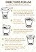Perfect Pod EZ-Cup Disposable Paper Filters with Patented Lid Design for Reusable Coffee Pods - 1 Pack (50 Filters)
