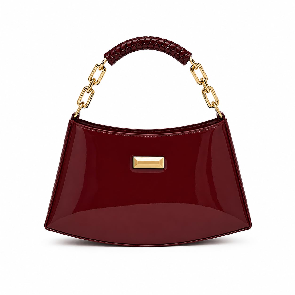 Classy PU Sling Bag for Women | Structured Design, Zipper Closure & Stylish Metal Handle-image-35