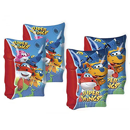 Manguitos Para La Playa O La Piscina De Los Super Wings - Diseño Divertido - Hogar Y Más - B