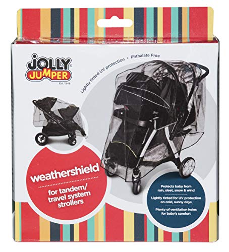 Image of Jolly Jumper Travel System Weathershield - Protects, Baby, Large Stroller and Contents from rain and Other Elements