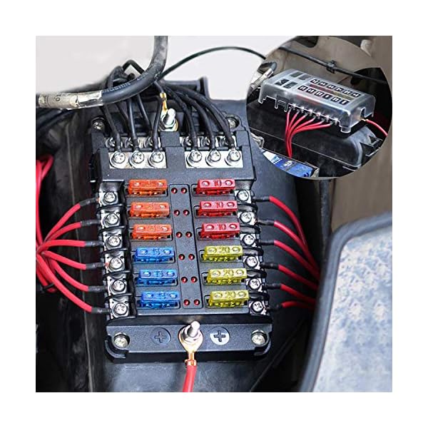 140 Pcs Fuses Automotive Kit Blade Auto Fuse Assortment Standard and